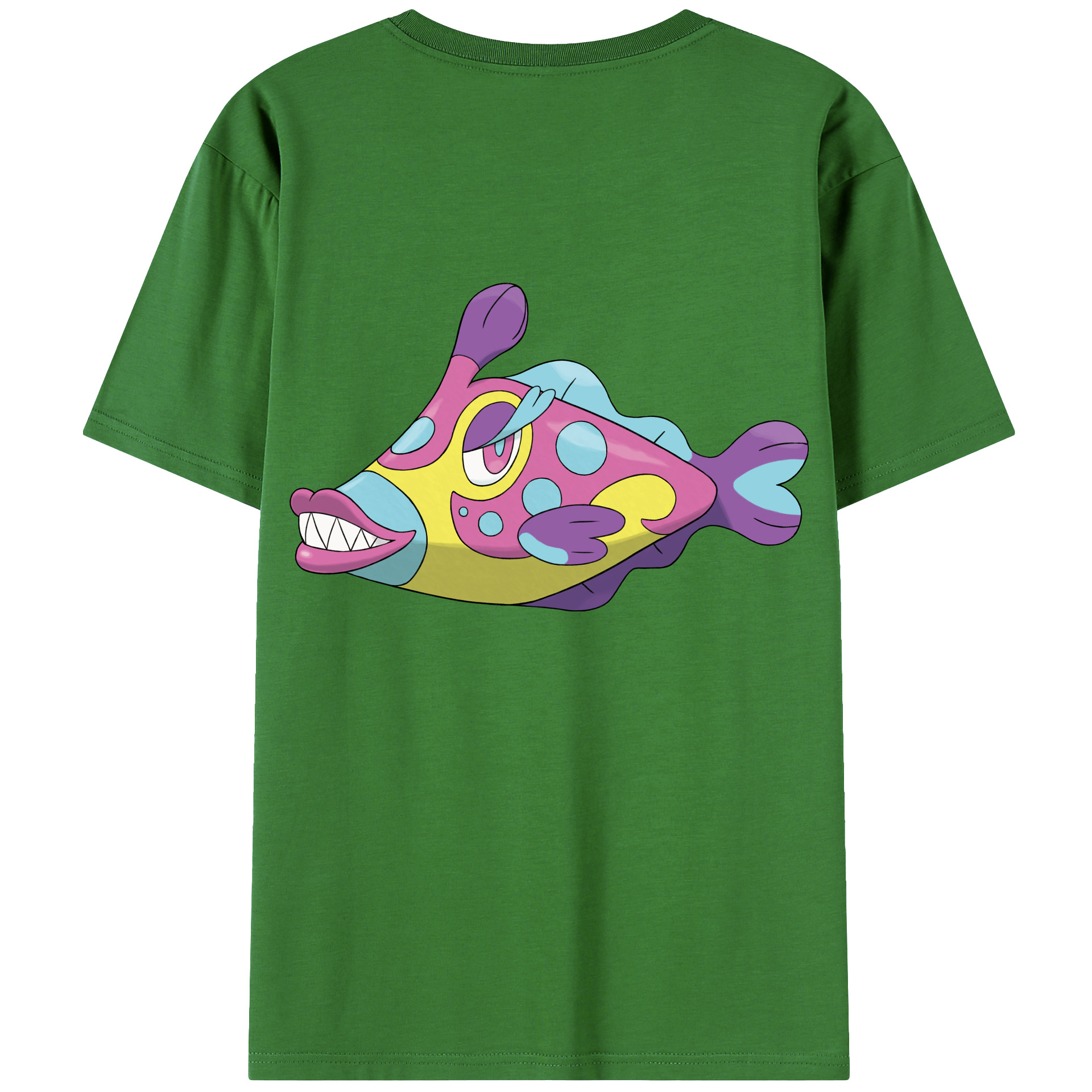 （画像用） ポケットモンスター Pokémon レディース半袖Tシャツ(バックプリント)